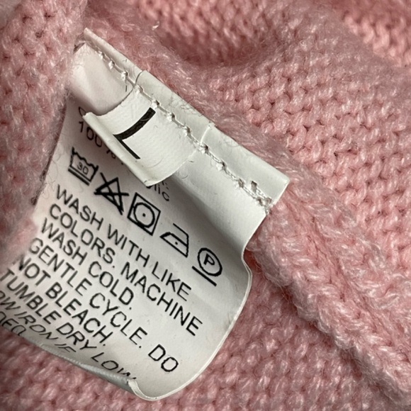 Gyaru Style Pink Strawberry Print Knit Sleeveless Top Size Large - Picture 3 of 6